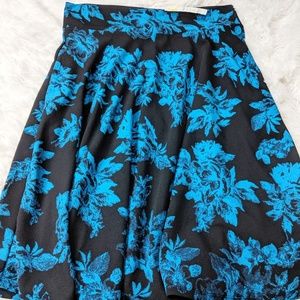 Agnes & Dora Floral Midi Skirt XXL